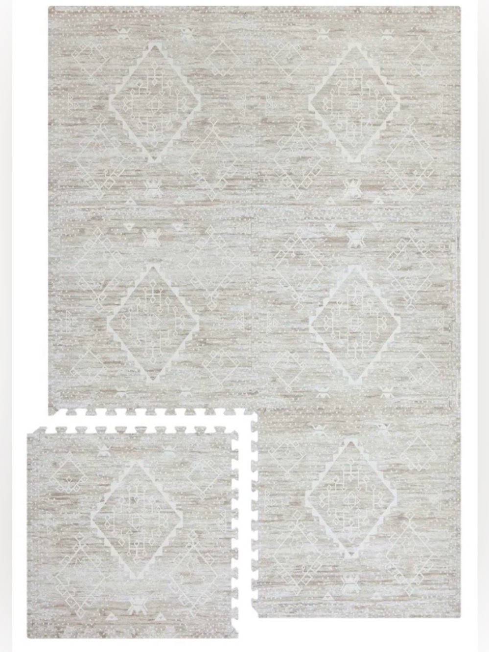 House of Noah Interlocking Foam Playmat - Driftwood